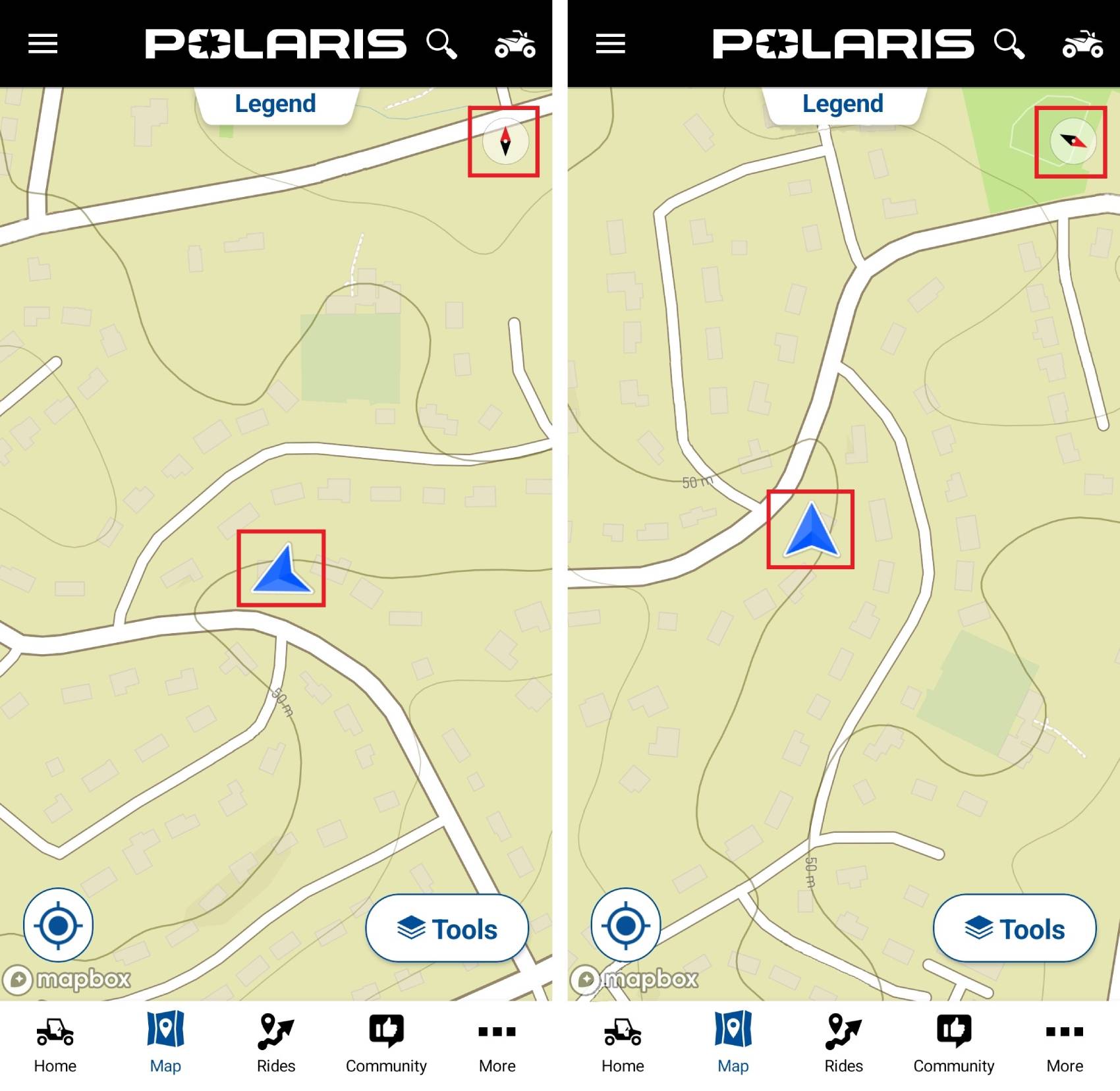 RIDE COMMAND Map and Trail Overview Polaris OffRoad Vehicles